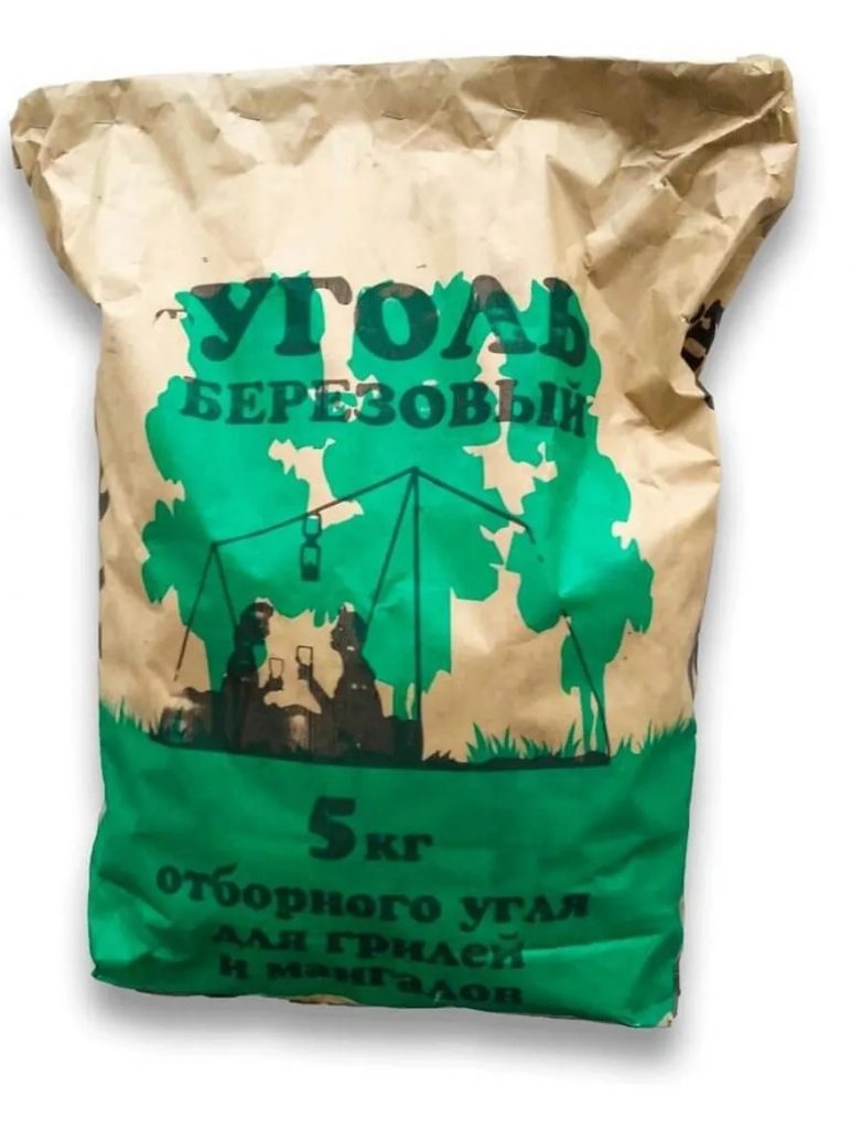Уголь березовый 5кг